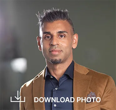 Doctor Paul Sanghera, with download text